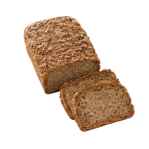BIO-Roggen-Vollkornbrot mit Saaten